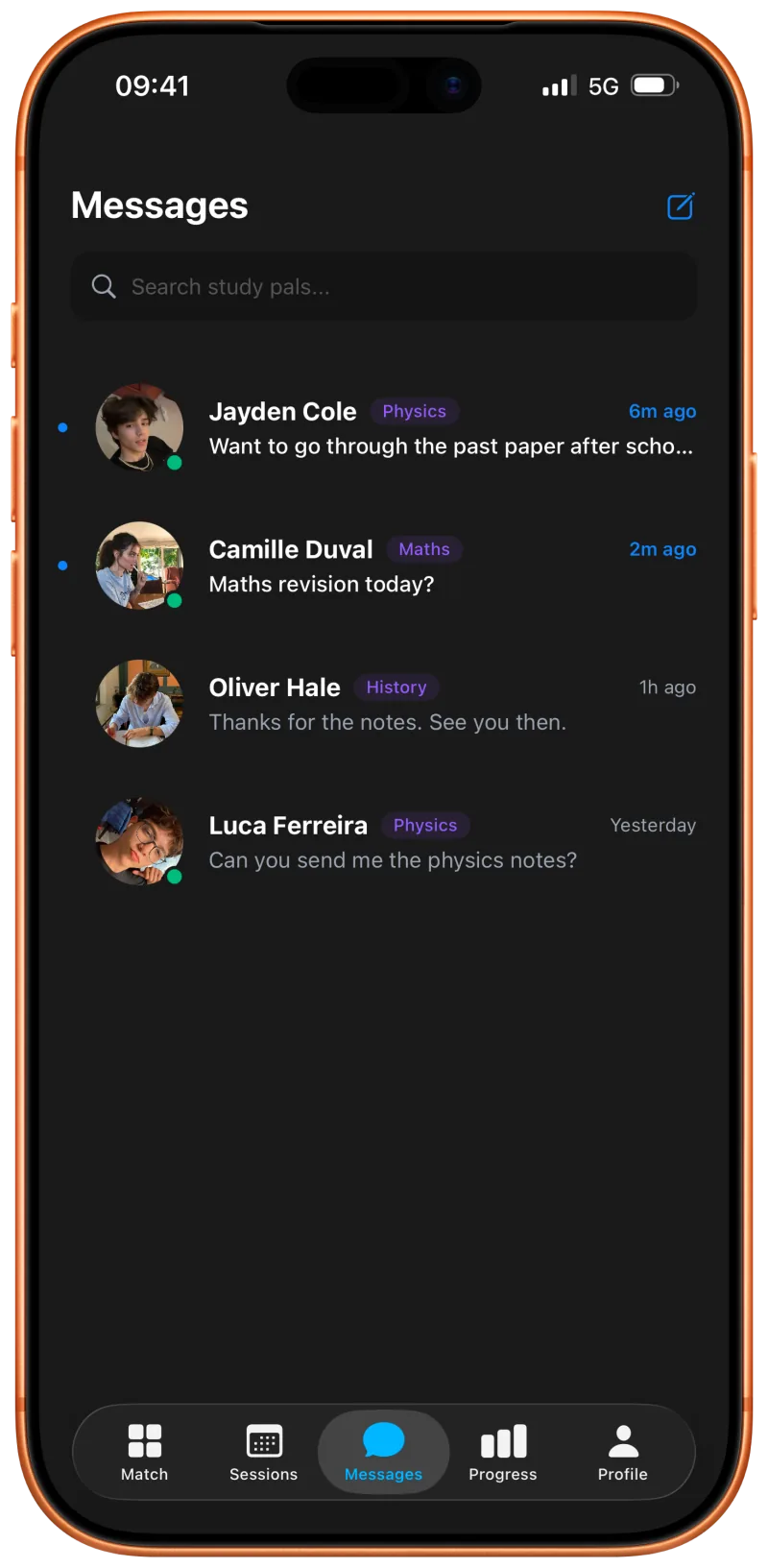PairPal subject-labelled chat